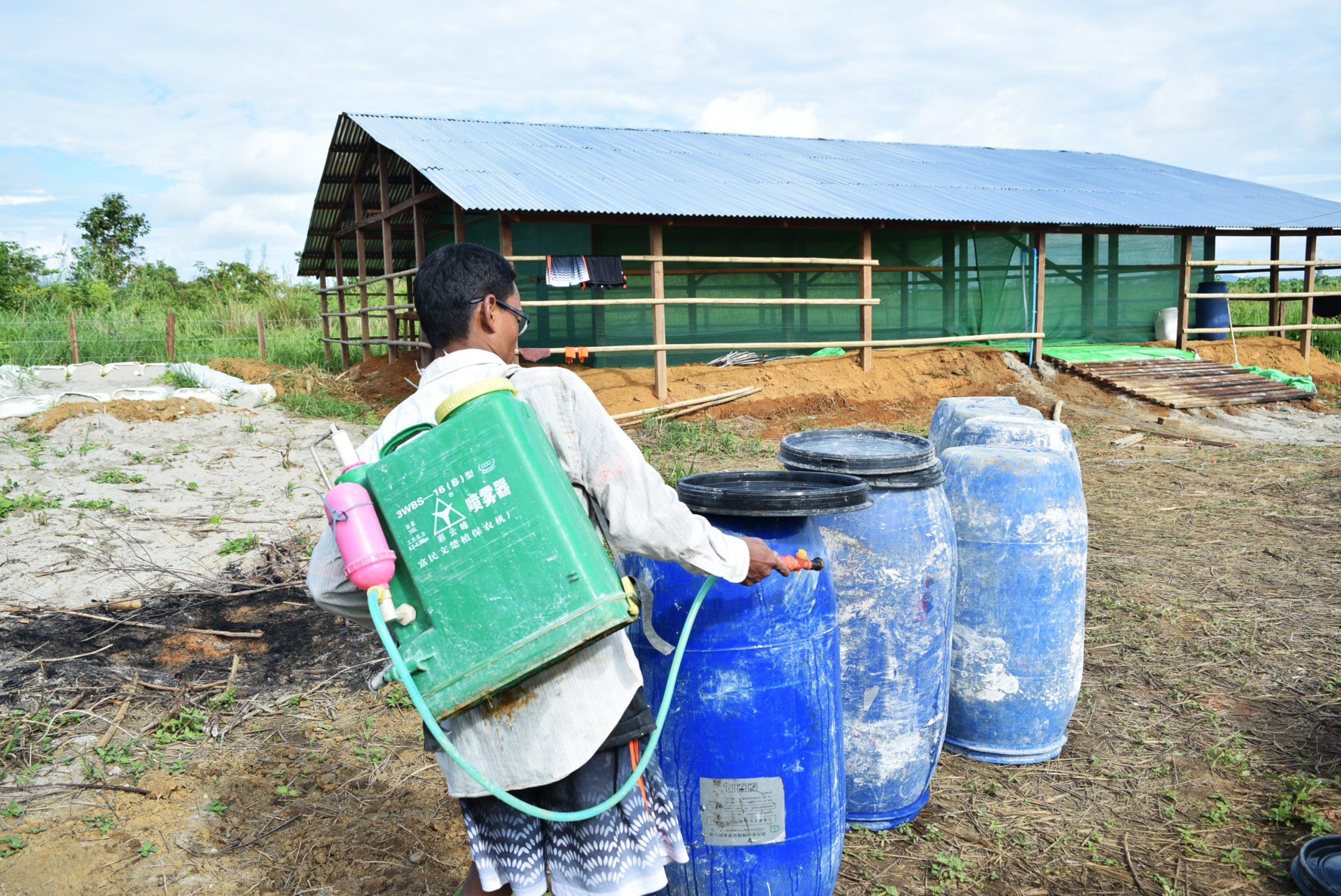 Desludging Reduces Disease in IDP Camps | ADRA Myanmar